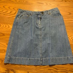 Denim Jean Skirt